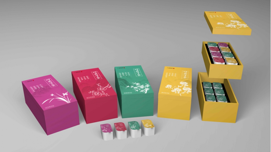 色彩灵感｜鲜艳色彩搭配的包装设计